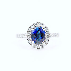 oval cut Sapphire engagement rings sydney best price