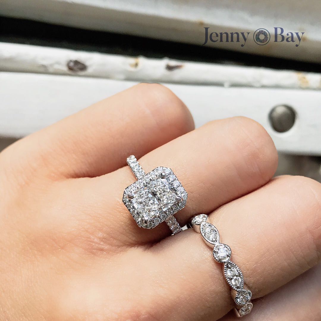 radiant cut diamond engagement rings  sydney best value