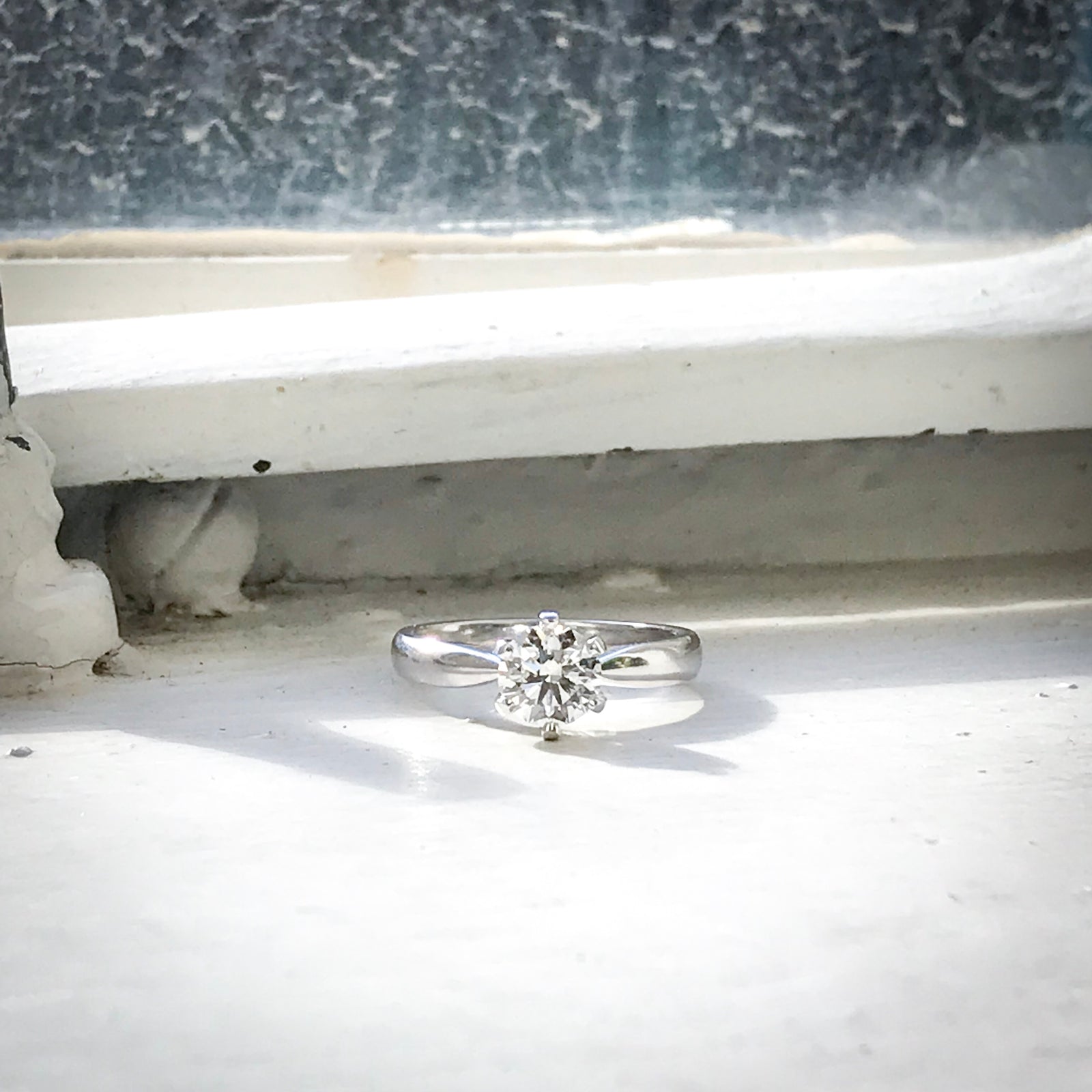 round brilliant cut diamond solitaire engagement rings melbourne australia custom design