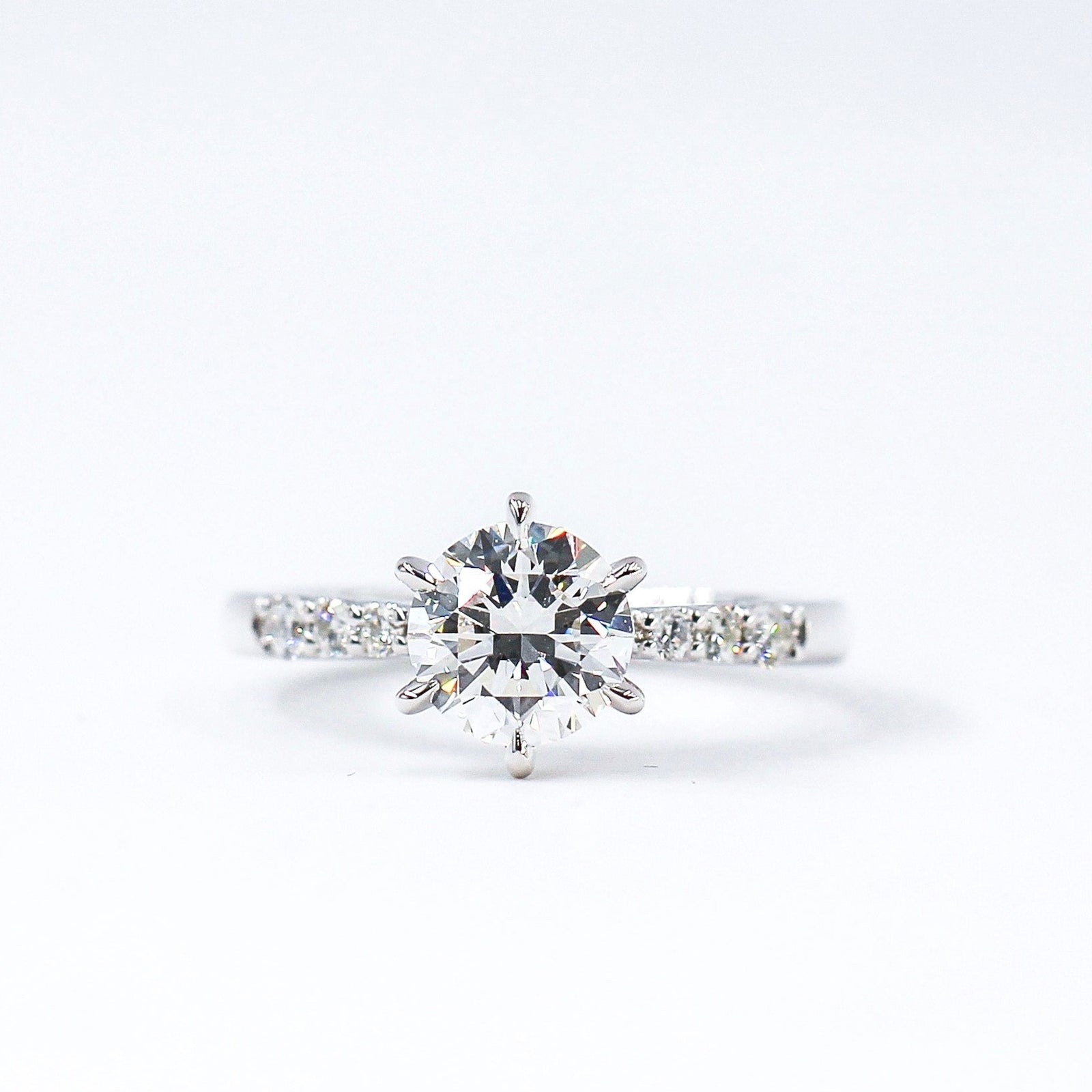 round brilliant cut diamond engagement rings brisbane australia for sale