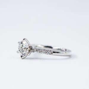 round brilliant cut diamond engagement rings brisbane australia for sale
