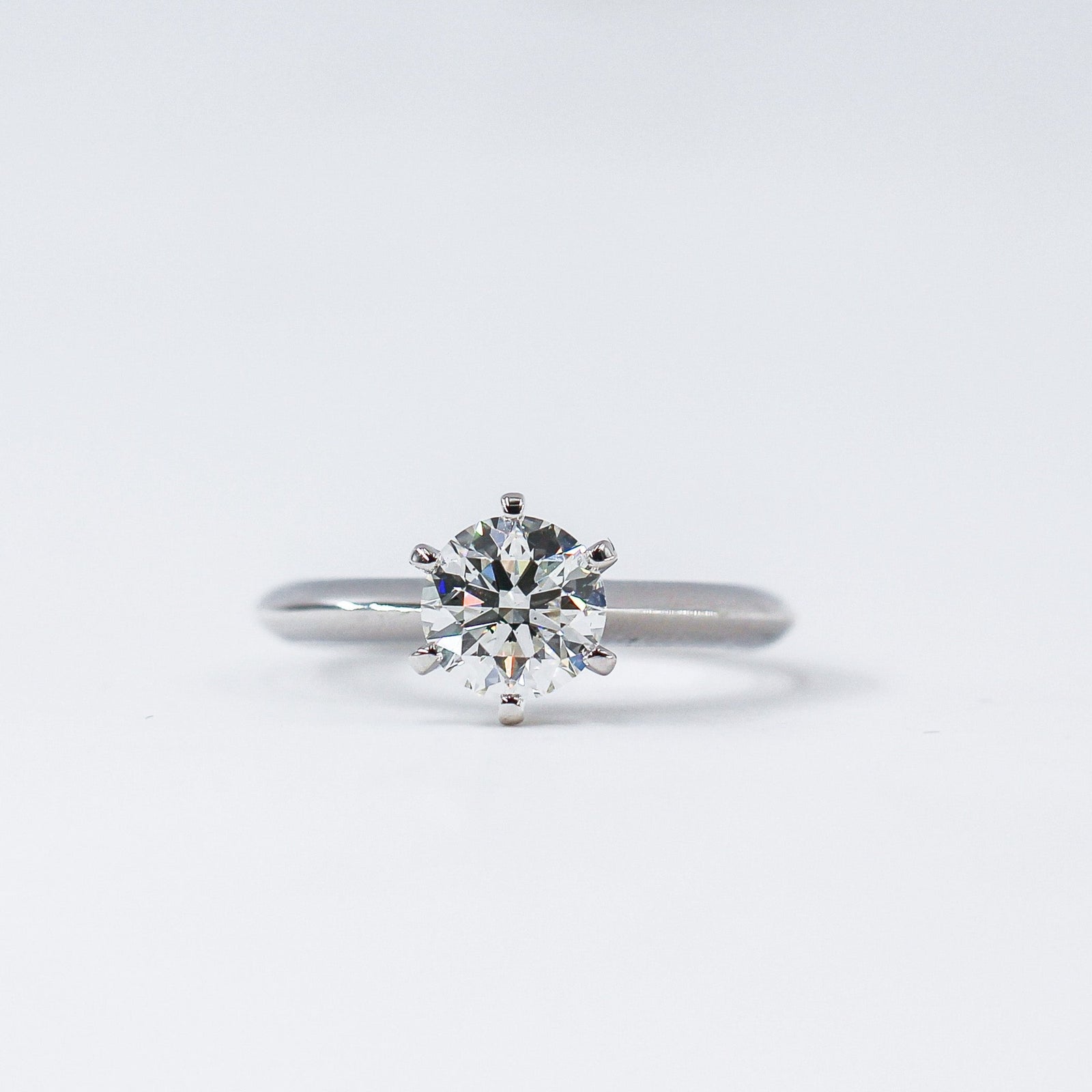 round brilliant cut diamond solitaire engagement rings sydney australia best price