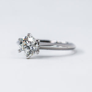 round brilliant cut diamond solitaire engagement rings sydney australia best price