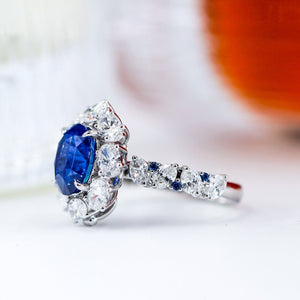 oval cut sapphire engagement rings  sydney best value