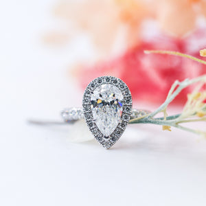 pear shape diamond engagement rings sydney australia luxury jewelry on sale
