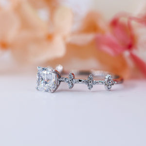 cushion cut diamond engagement rings melbourne australia custom jewelry