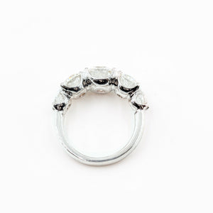 round brilliant cut diamond engagement rings perth australia luxury jewelry on sale