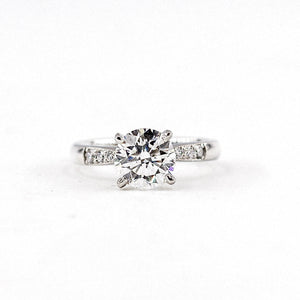round brilliant cut diamond engagement rings perth on sale