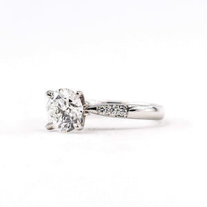 round brilliant cut diamond engagement rings perth on sale