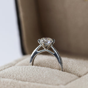 round brilliant cut diamond engagement rings sydney australia best price