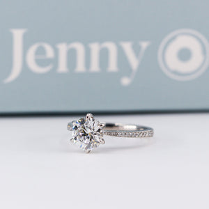 round brilliant cut diamond engagement rings sydney australia best price