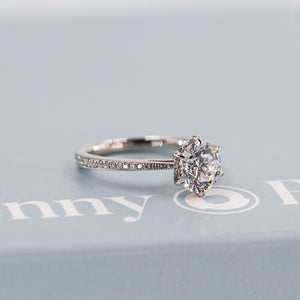 round brilliant cut diamond engagement rings sydney australia best price
