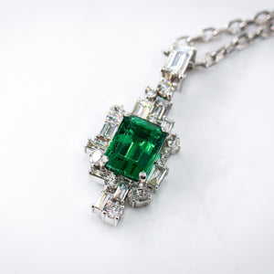 emerald cut emerald diamond pendants melbourne australia best value