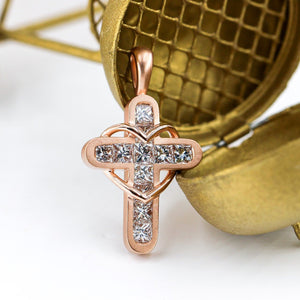 princess cut diamond pendants brisbane unique design