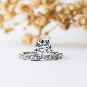 round brilliant cut diamond engagement rings perth australia high-quality jewelry