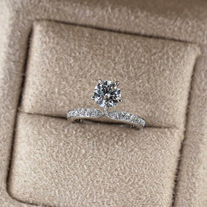 round brilliant cut diamond engagement rings perth australia high-quality jewelry