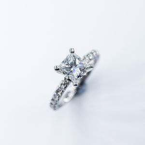 princess cut diamond engagement rings melbourne best value