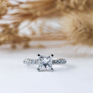 princess cut diamond engagement rings melbourne best value