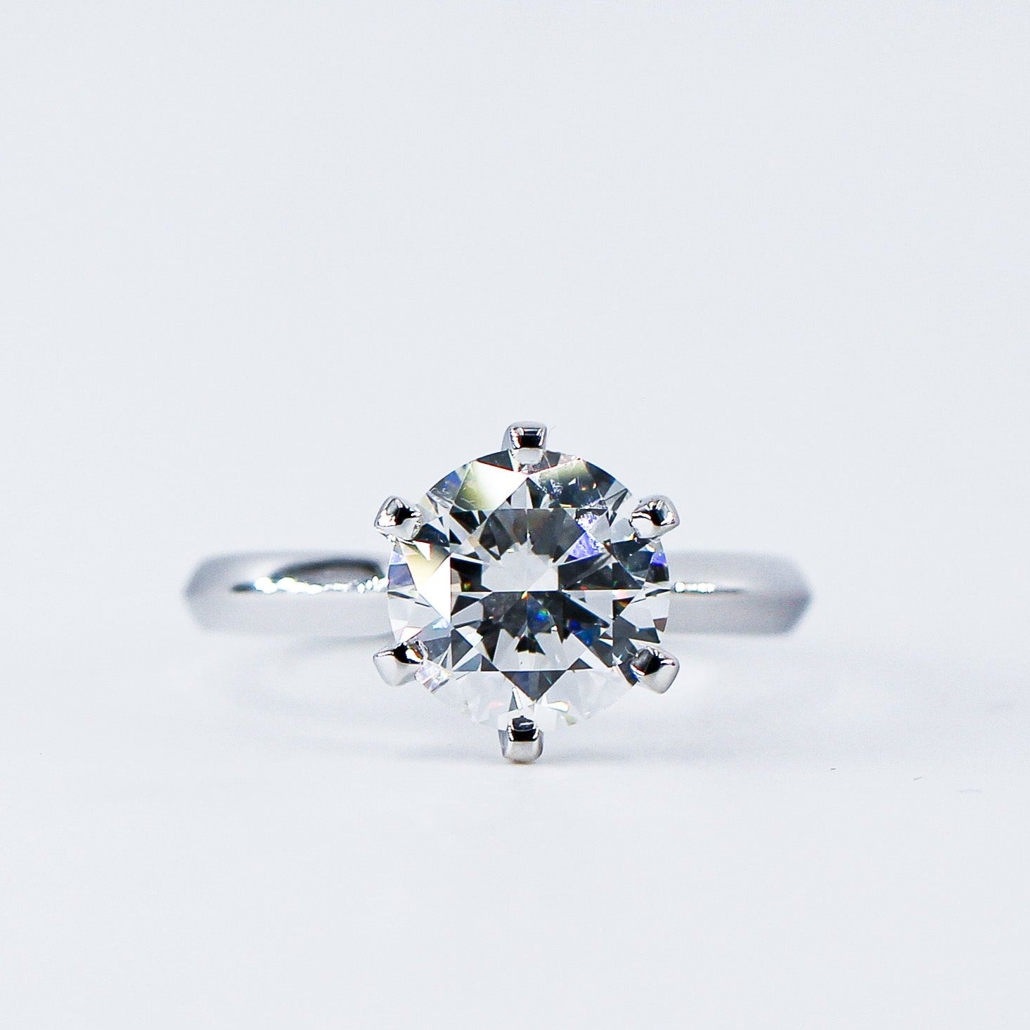 round brilliant cut diamond solitaire engagement rings perth australia for sale