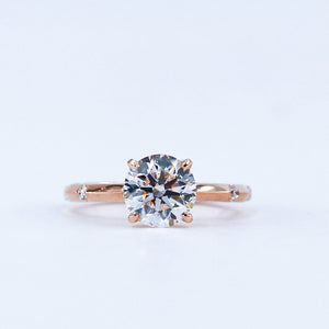 round brilliant cut diamond engagement rings sydney australia unique design