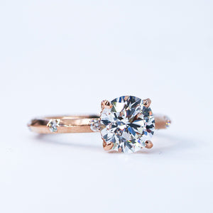round brilliant cut diamond engagement rings sydney australia unique design