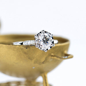round brilliant cut diamond engagement rings brisbane unique design