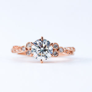 round brilliant cut diamond engagement rings melbourne australia best price