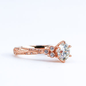 round brilliant cut diamond engagement rings melbourne australia best price