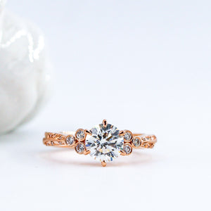 round brilliant cut diamond engagement rings melbourne australia best price