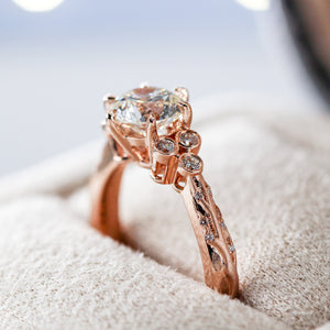 round brilliant cut diamond engagement rings melbourne australia best price