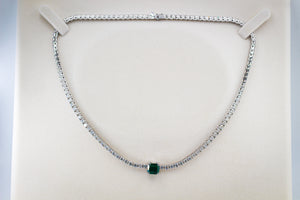 emerald cut emerald diamond necklaces brisbane australia best price