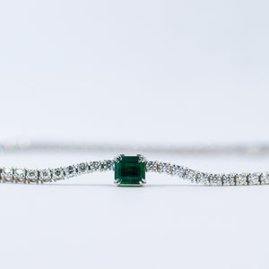 emerald cut emerald diamond necklaces brisbane australia best price