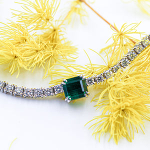emerald cut emerald diamond necklaces brisbane australia best price