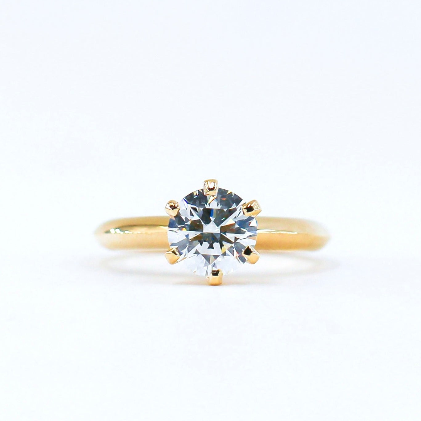 round brilliant cut diamond solitaire engagement rings perth australia best price