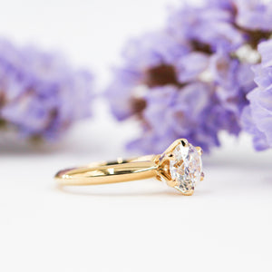 round brilliant cut diamond solitaire engagement rings perth australia best price