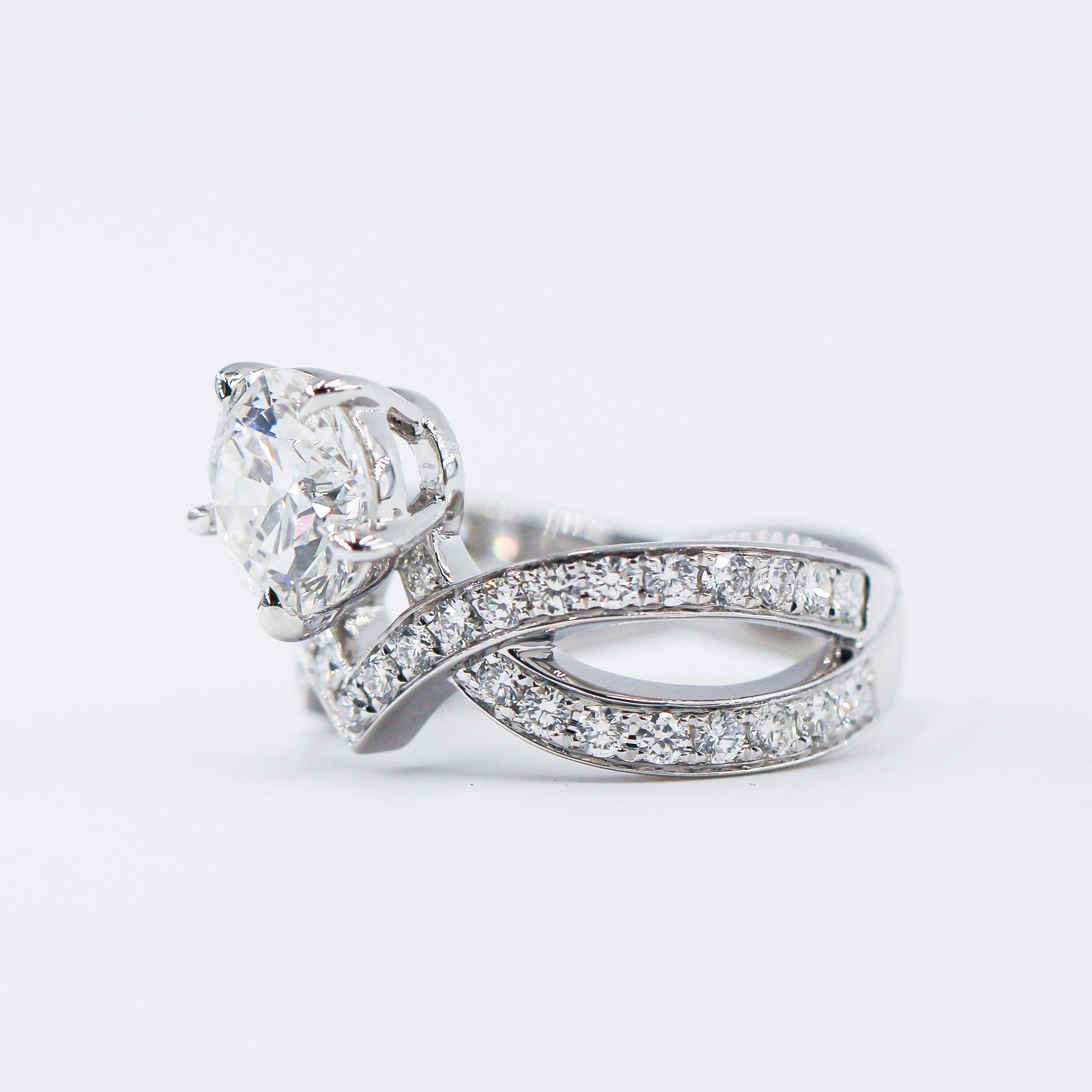 round brilliant cut diamond engagement rings sydney australia high-quality jewelry at best price