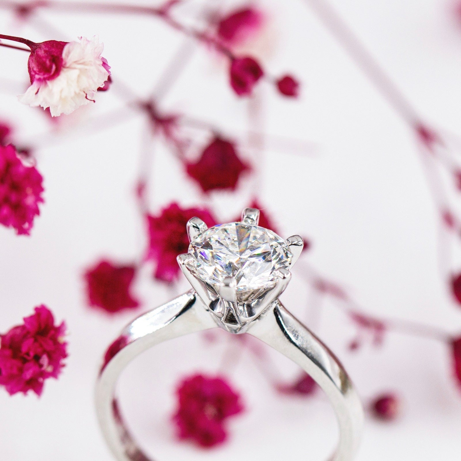 round brilliant cut diamond solitaire engagement rings perth custom design