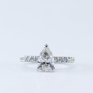 pear shape diamond engagement rings brisbane australia high-quality jewelry at best price