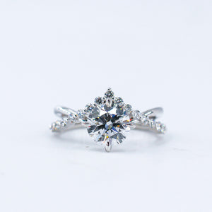 round brilliant cut diamond engagement rings melbourne best value