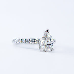 pear shape diamond engagement rings brisbane australia high-quality jewelry at best price