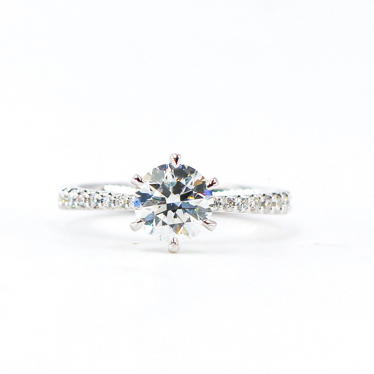 round brilliant cut diamond engagement rings perth australia for sale