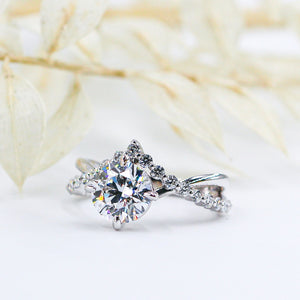 round brilliant cut diamond engagement rings melbourne best value