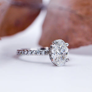 oval cut diamond shoulder engagement rings melbourne australia for sale