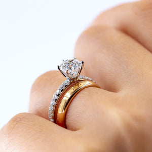 round brilliant cut diamond engagement rings melbourne custom design