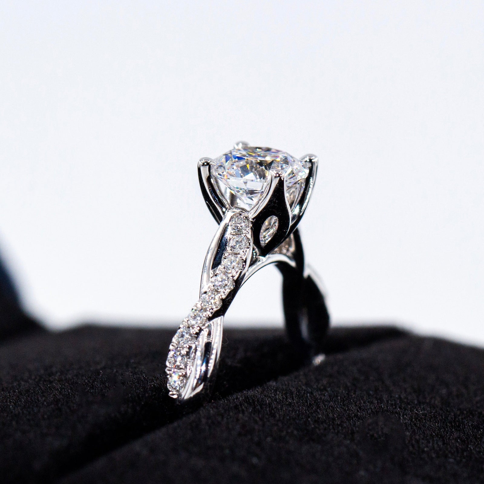 round brilliant cut diamond engagement rings sydney australia best value wedding bands