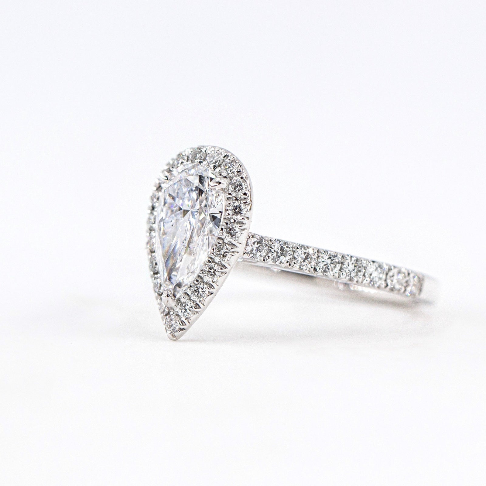 pear shape diamond engagement rings brisbane for sale
