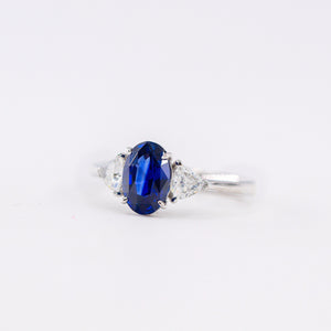 oval cut Sapphire engagement rings Melbourne best value