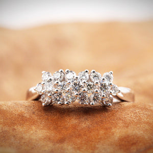 round brilliant cut diamond dress rings perth custom design