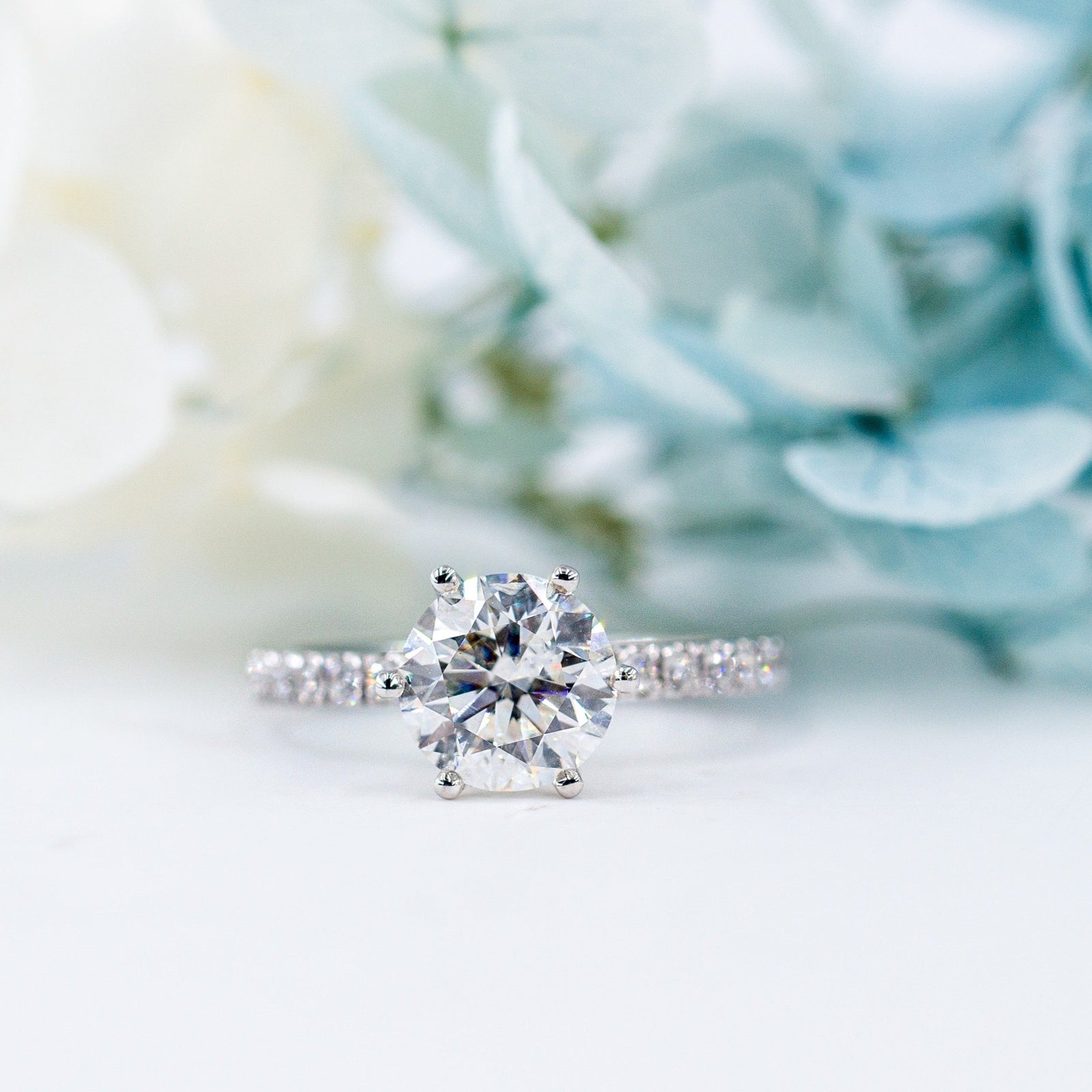 round brilliant cut diamond engagement rings brisbane australia best price