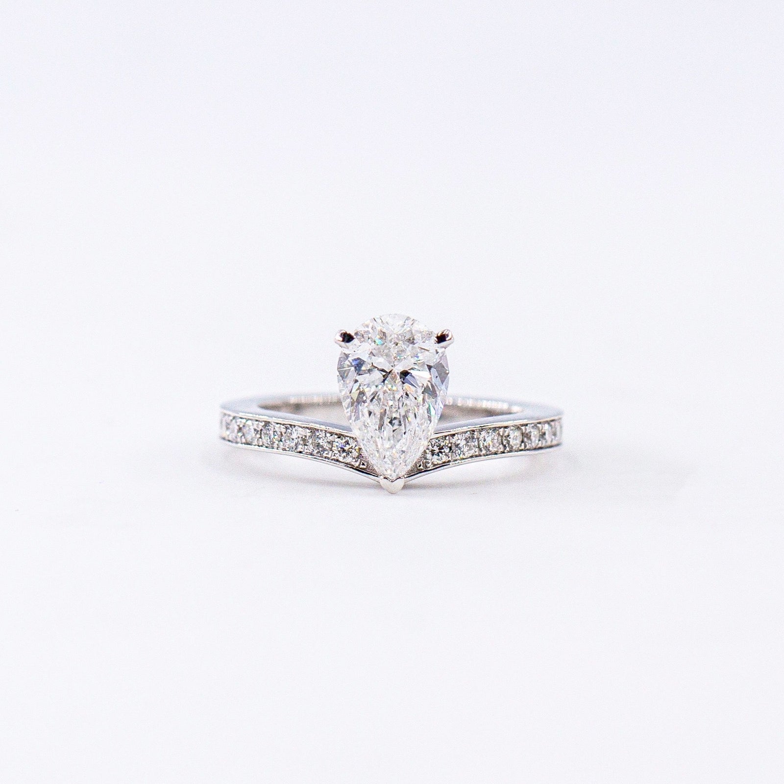 pear shape diamond engagement rings perth australia unique design